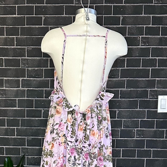 🌿 PRETTY BOTANICAL MAXI DRESS 🌷 - Picture 5 of 7